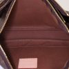 Borsa/pochette Louis Vuitton Multi-Pochette Accessoires in tela monogram marrone e pelle naturale - Detail D3 thumbnail