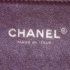 Chanel backpack in black grained leather - Detail D4 thumbnail