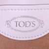 Bolso bandolera Tod's T-Ring en cuero blanco - Detail D3 thumbnail
