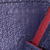 Hermes Birkin 30 cm handbag in navy blue togo leather and burgundy piping - Detail D4 thumbnail