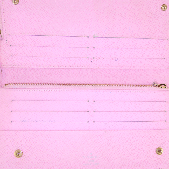 Portefeuille Louis Vuitton Insolite en toile monogram multicolore - Detail D2