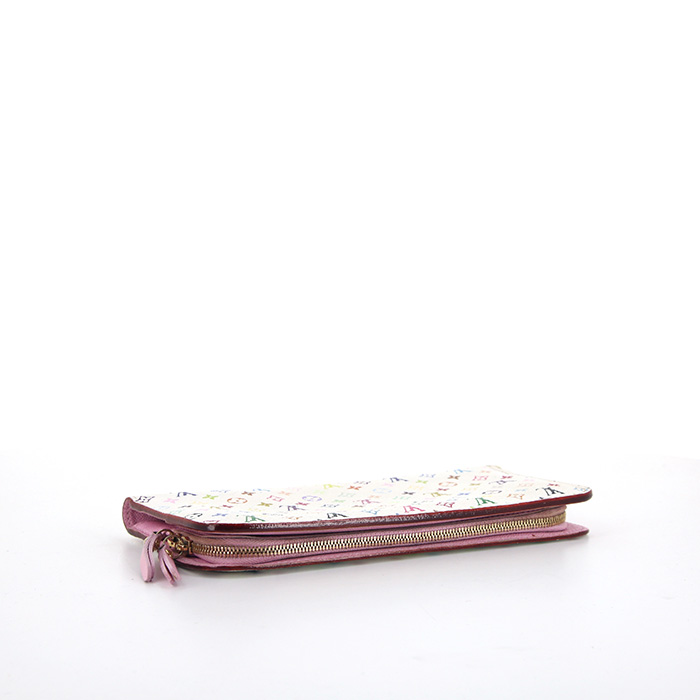 Portefeuille Louis Vuitton Insolite en toile monogram multicolore - Detail D4