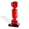 Laurence Jenkell, sculpture "Wrapping rouge" en plexiglas, certificat d'authenticité, signée et numérotée, de 2008 - 00pp thumbnail
