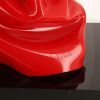 Laurence Jenkell, "Wrapping rouge"sculpture, in plexiglass, certificate of authenticity, signed and numbered, of 2008 - Detail D2 thumbnail