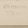 Guido Gambone, rectangular “Fish” plate, majolica, signed, probably circa 1950 - Detail D4 thumbnail
