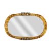 Line Vautrin, miroir ovale "Pompadour", en talosel et miroirs, signé, avec son certificat d'authenticité, vers 1965 - 00pp thumbnail