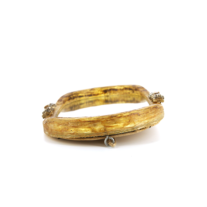 Line Vautrin, "Pompadour" oval mirror, in talosel with mirrors, signed, with its certificate of authenticity, around 1965 - Detail D3