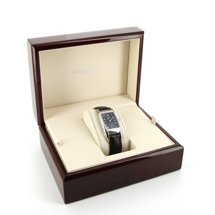 Longines Belle Arti watch in stainless steel Ref:  L2 694 4 Circa  2010 - Detail D2