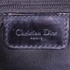 Dior Saddle handbag in canvas and black leather - Detail D3 thumbnail