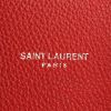 Bolso de mano Saint Laurent Sac de jour Nano en cuero rojo - Detail D4 thumbnail