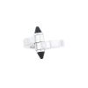 Cartier Menotte ring in white gold and onyx - 00pp thumbnail