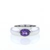 Chaumet sleeve ring in white gold and amethyst - 360 thumbnail