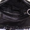 Bolso de mano Prada Vintage en lona y cuero negra - Detail D2 thumbnail