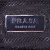 Bolso de mano Prada Vintage en lona y cuero negra - Detail D3 thumbnail