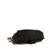 Prada Vintage handbag in black canvas and leather - Detail D4 thumbnail