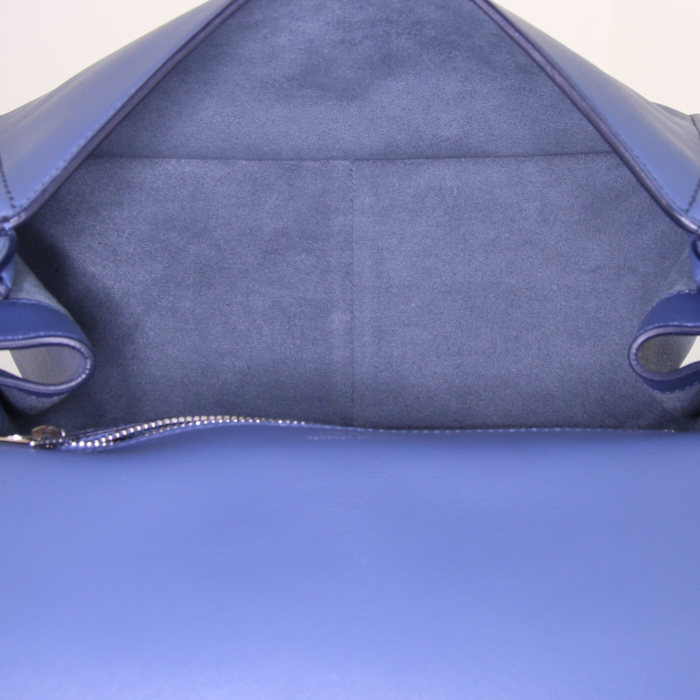Borsa a tracolla Tod's in pelle blu - Detail D3