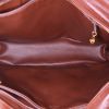 Sac à main Chanel Vintage en cuir matelassé marron - Detail D2 thumbnail