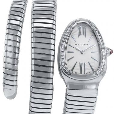 Orologio Bulgari Serpenti in acciaio Ref :  SP 35 S Circa  2000