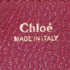 Chloé Drew shoulder bag in burgundy grained leather - Detail D3 thumbnail