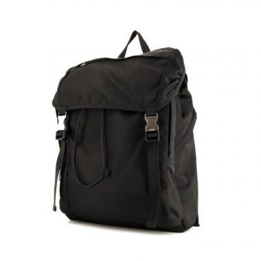 Sac à dos Prada Re-nylon en tissu noir