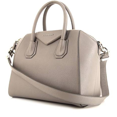 Givenchy - Antigona Small Grained Leather Bag Baby Blue