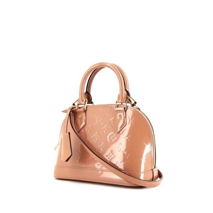 patent leather lv women bag