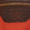 Bolso de mano Louis Vuitton Brea en lona a cuadros ébano y cuero marrón - Detail D3 thumbnail