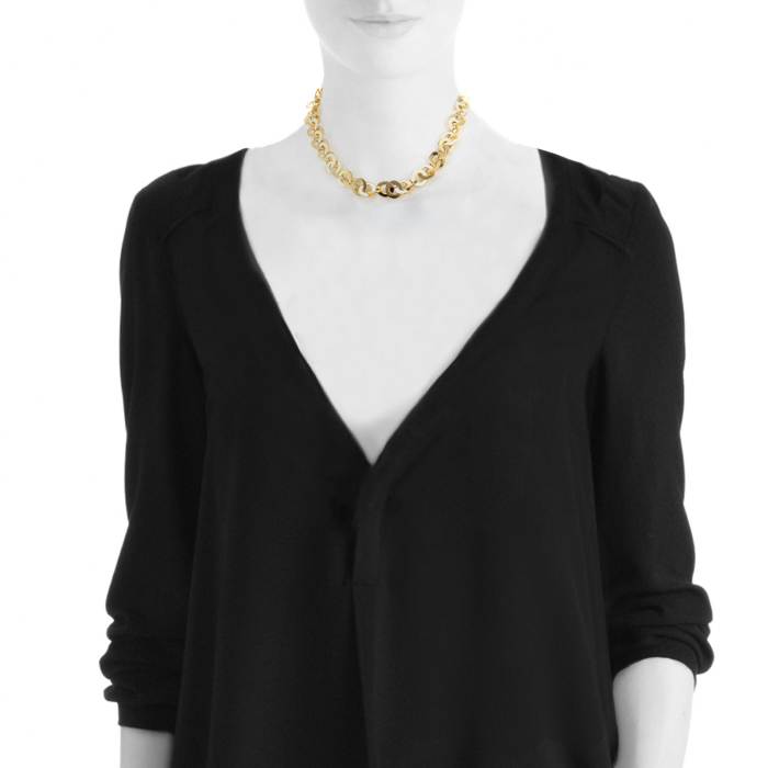 Collana Fred in oro giallo - Detail D1