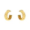 Paire de clips d'oreilles Hermès en or jaune - 00pp thumbnail