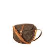 Louis Vuitton Jeune Fille shoulder bag in brown monogram canvas and natural leather - 00pp thumbnail