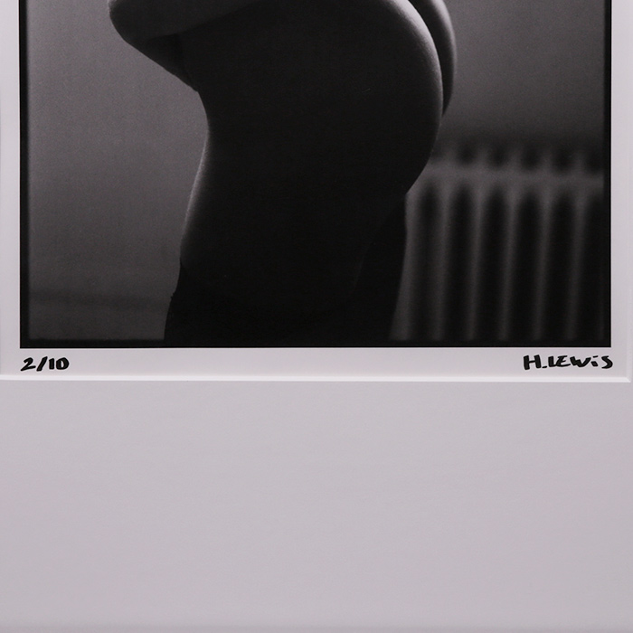 Hervé Lewis, photographie "Contre-jour sensuel", tirage argentique sur papier baryté, signée, numérotée et encadrée, de 1997 - Detail D2