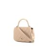 Chanel Top Handle handbag in rosy beige quilted leather - 00pp thumbnail