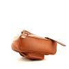 Mochila Gucci Bamboo Backpack en cuero marrón y bambú - Detail D4 thumbnail