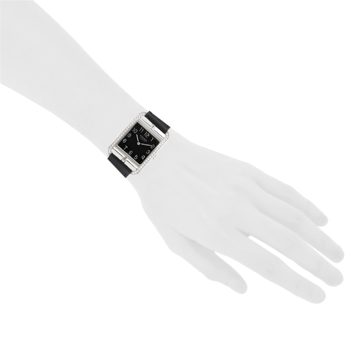 Reloj Hermes Cape Cod de acero Ref :  CC3.730 Circa  2000 - Detail D1