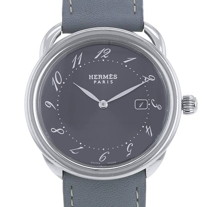 Hermes Arceau watch in stainless steel Ref:  AR5.710 Circa  2010 - 00pp
