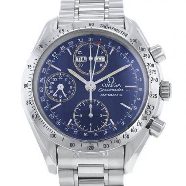 Orologio Omega Speedmaster in acciaio Ref :  1750044 Circa  1990