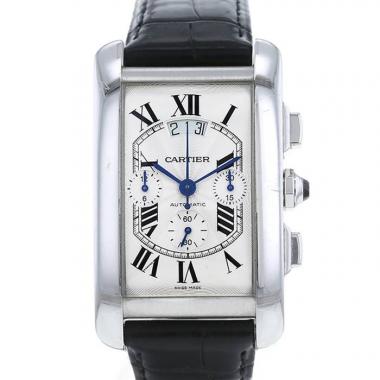 Reloj Cartier Tank Américaine de oro blanco Ref :  2894 Circa  2013