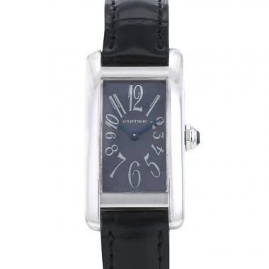 Orologio Cartier Tank Américaine in oro bianco Ref :  1713 Circa  1990