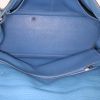 Bolso de mano Hermes Kelly 35 cm en cuero togo azul - Detail D3 thumbnail