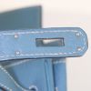 Bolso de mano Hermes Kelly 35 cm en cuero togo azul - Detail D5 thumbnail