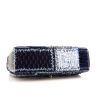 Bolso de mano Chanel Timeless jumbo en lona denim azul - Detail D5 thumbnail