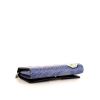 Borsa a tracolla Louis Vuitton Twist in pelle blu con motivo - Detail D4 thumbnail