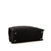 Chanel Vintage shoulder bag in black satin - Detail D4 thumbnail