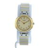 Reloj Hermès Windsor de acero y oro chapado Circa  1990 - 360 thumbnail