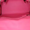 Bolso de mano Hermès Kelly 25 cm en cuero swift azalea pink - Detail D3 thumbnail