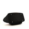 Prada Nylon shopping bag in black canvas - Detail D4 thumbnail