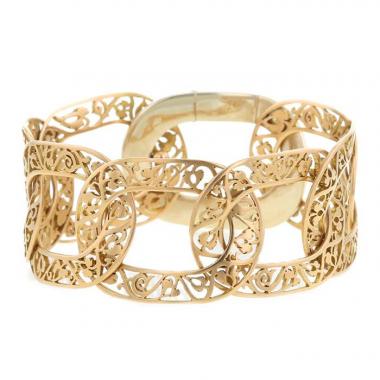 Brazalete Pomellato Arabesques en oro rosa