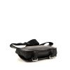 Loewe Military bumbag clutch-belt in black grained leather - Detail D4 thumbnail