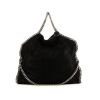 Stella McCartney Falabella handbag in black canvas - 360 thumbnail