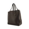 Hermes Victoria shopping bag in brown togo leather - 00pp thumbnail